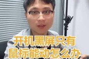 黑屏只显示鼠标问题的解决措施（解决黑屏只显示鼠标问题的有效方法及操作步骤）