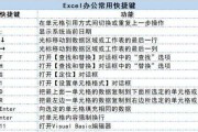 Excel打勾快捷键大全（掌握这些快捷键，提升Excel操作效率）